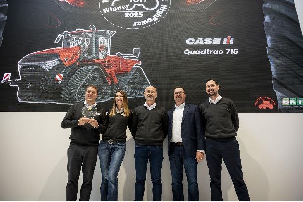 El Case IH Quadtrac 715 se lleva el premio al Tractor del Año 2025